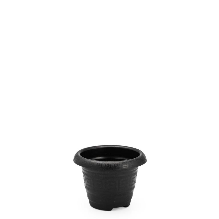 JD] VASO REDONDO PP 650ml - PRETO