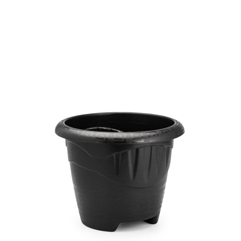 JD] VASO REDONDO M 5 LITROS - PRETO