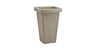 JD] VASO GREGO QUADRADO 4,5 LITROS - AREIA