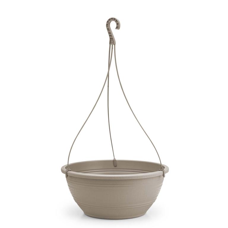 JD] VASO REDONDO 6,6 LITROS COM ALCA 50cm - AREIA
