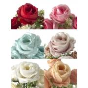 JD] MINI BUQUE DE ROSA X 6 29CM