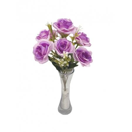 JD] MINI BUQUE DE ROSA COLOMBIANA X 7 UND 30CM