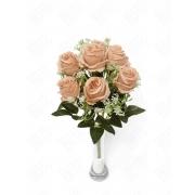 JD] BUQUE DE BOTAO X 9  34CM  UND