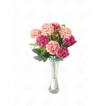 JD] MINI BUQUE DE CRISANTEMO X 10  UND 31CM