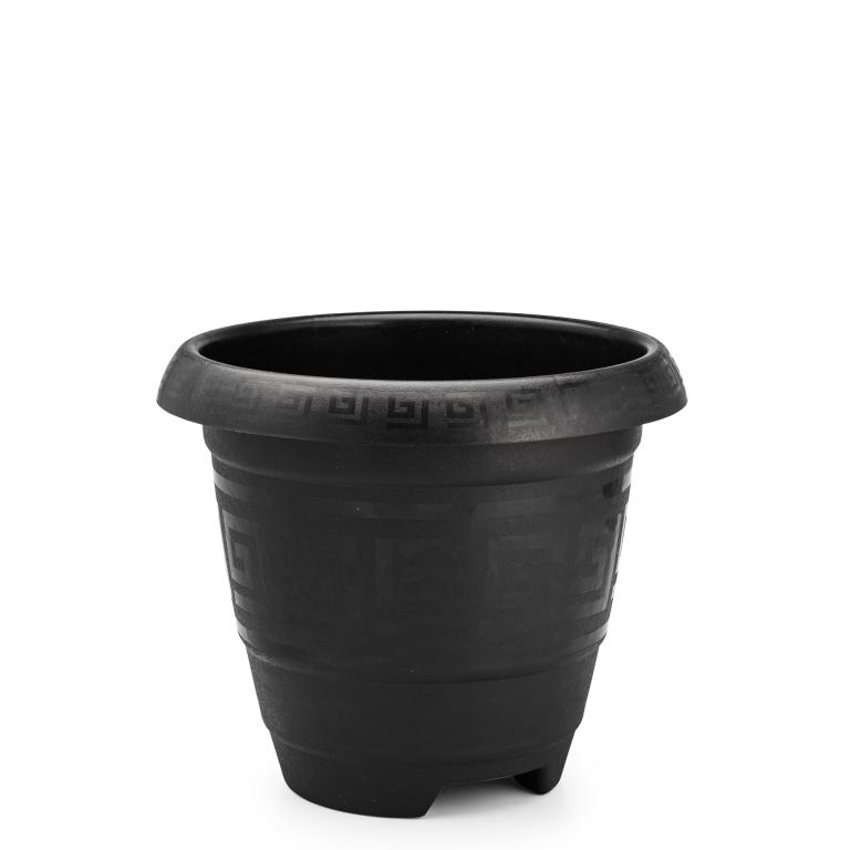 JD] VASO REDONDO GG 15 LITROS - PRETO