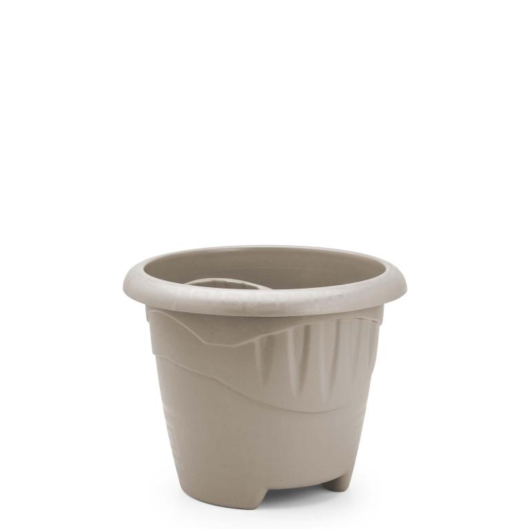 JD] VASO REDONDO M 5 LITROS - AREIA
