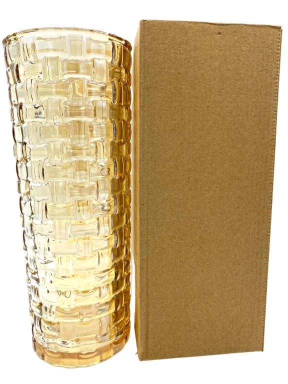 JD] VASO Ø9,5XH25CM AMBAR