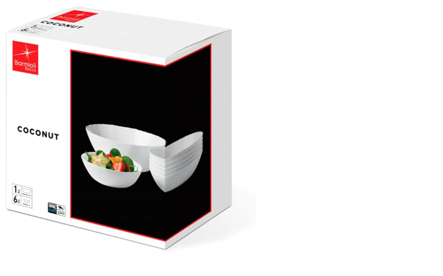 VD] JOGO 7 SALADEIRAS COCONUT