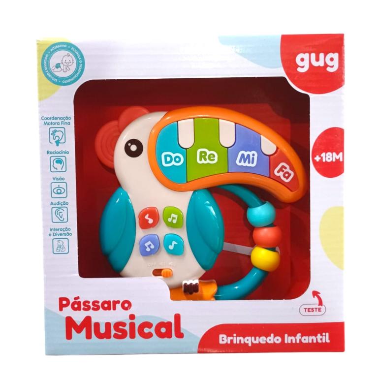 IN]  PASSARO MUSICAL PARA BEBE