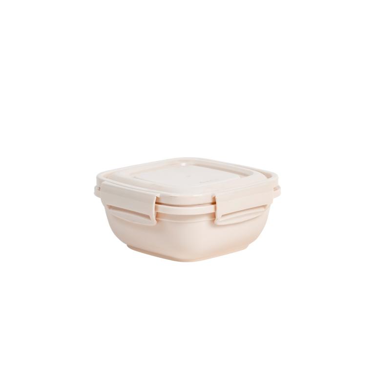 CA] POTE QUADRADO FLIPLOCK 400 ML COLOR