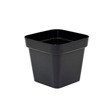 JD] VASO QUADRADO FLORATTA N.15 1,9 L PRETO