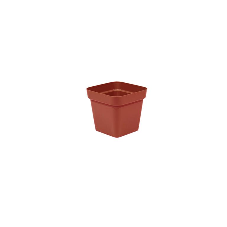 JD] VASO QUADRADO FLORATTA N.15 1,9 L TELHA