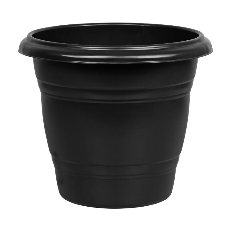 JD] VASO REDONDO BELLA FIORE N.28 8,0 L PRETO