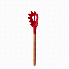 CS] PEGADOR MASSA SILICONE CABO MADEIRA 30CM