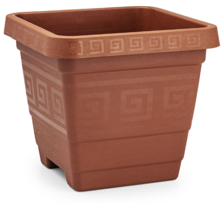 JD] VASO QUADRADO XG 59 LITROS - TERRACOTA