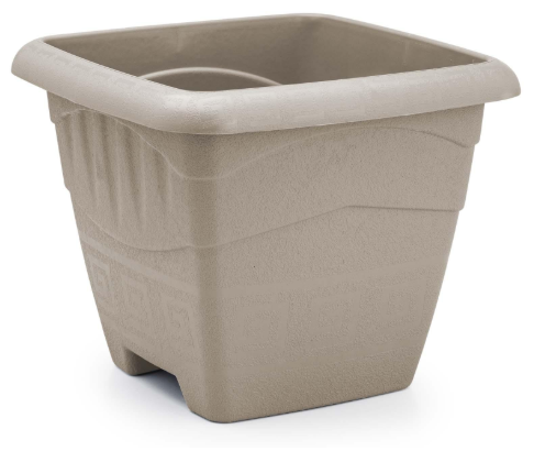 JD] VASO QUADRADO XG 59 LITROS - AREIA