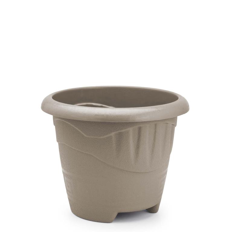 JD] VASO REDONDO G 9 LITROS - AREIA