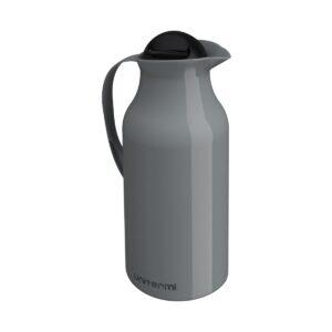 GT] GARRAFA TERMICA DE MESA SIENA 1,0L CINZA MEDIO