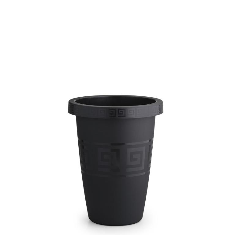 JD] VASO GREGO REDONDO 5 LITROS - PRETO