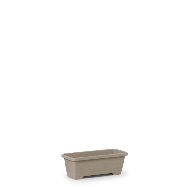 JD] VASO RETANGULAR PP 350ml - AREIA