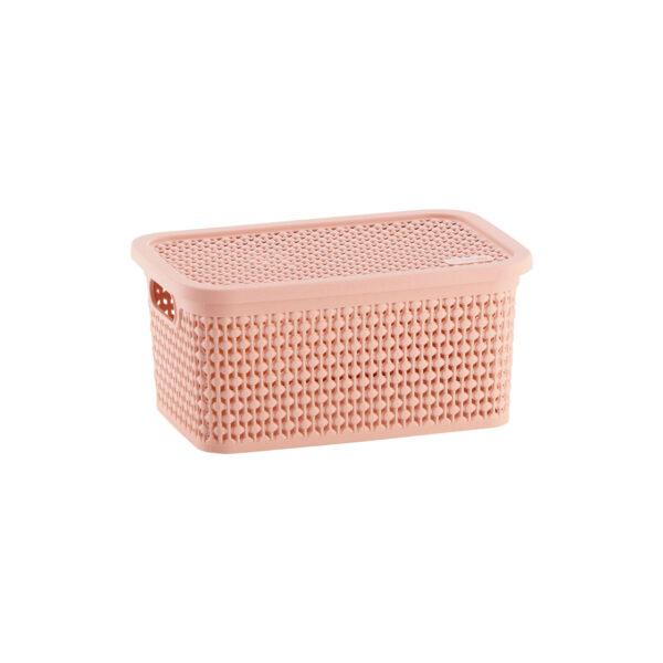 CA] CAIXA NATURALLE RATTAN 15,0 L ROSE