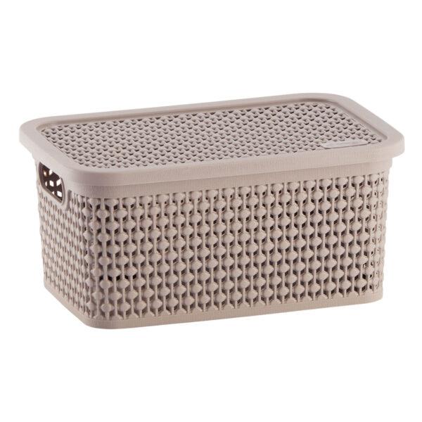 CA] CAIXA NATURALLE RATTAN 40,0 L CAPPUCCINO