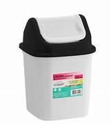 LIXEIRA QUAD. BASCULANTE 3,6 LITROS - BRANCA