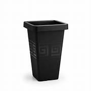 VASO GREGO QUADRADO 7 LITROS - PRETO