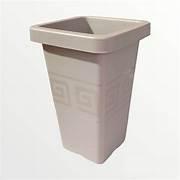 VASO GREGO QUADRADO 7 LITROS - AREIA