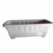 VASO RETANGULAR G 7 LITROS - AREIA