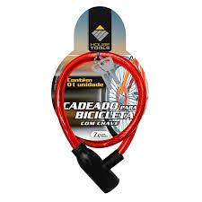 CADEADO BIKE C/CHAVE 10MMX62CM