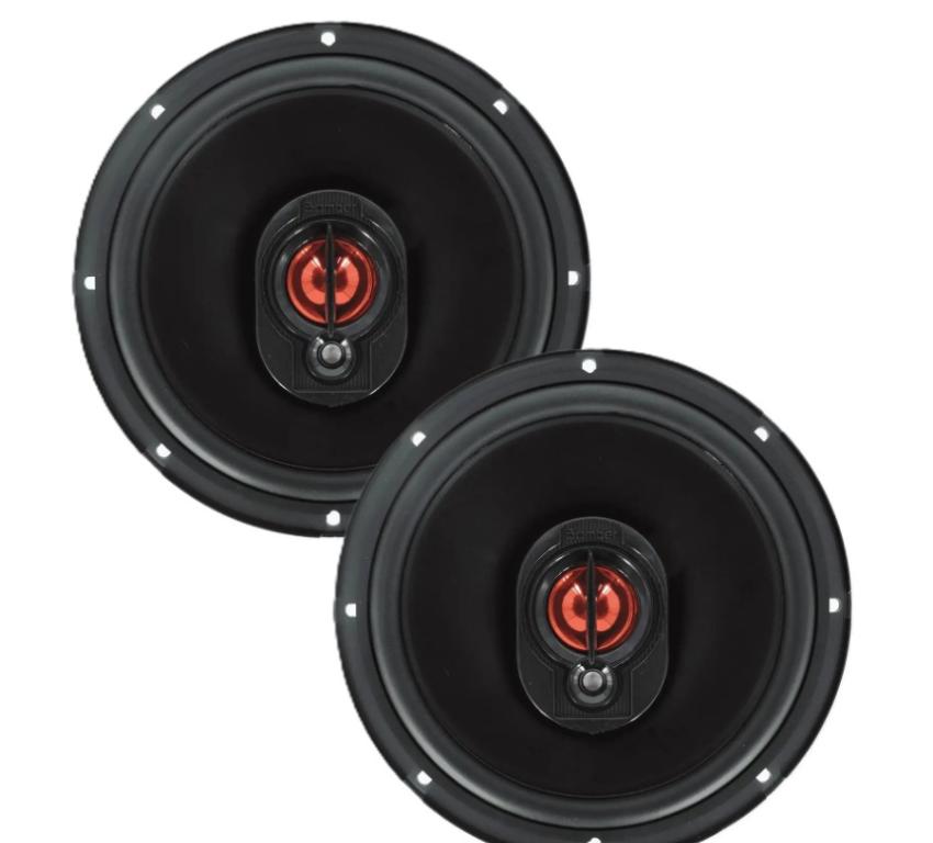 ALTO FALANTE PAR MULTIVIAS BBR6 CARCAÇA PLASTICA 110W RMS 4 OHMS