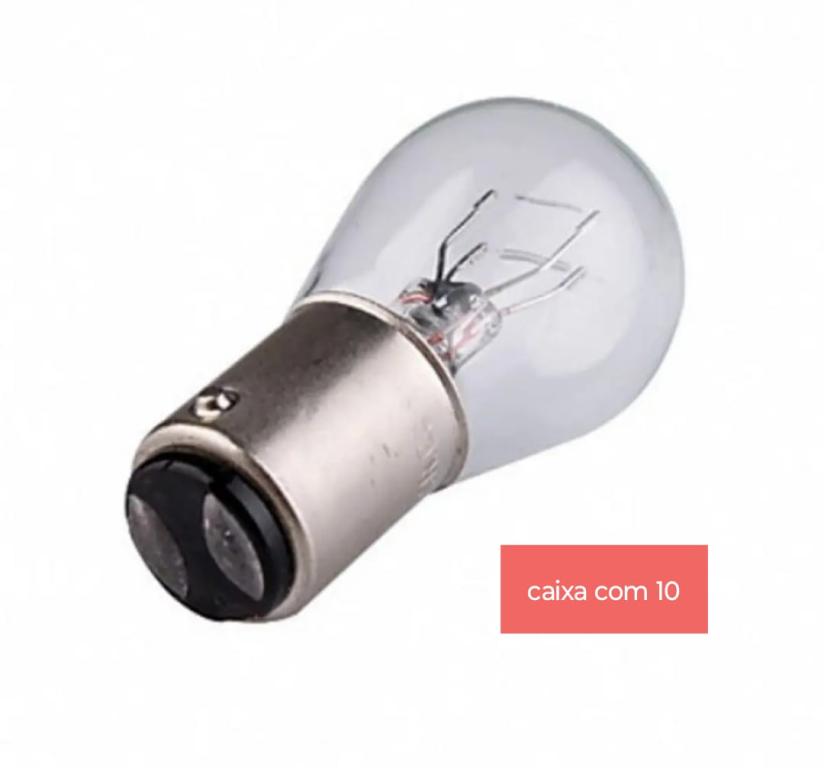 LAMPADA CX COM 10 UN 2 POLOS PINO DESENCONTRADO HALOGENA CINOY