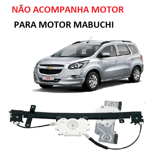 Máquina Vidro Elétrico Spin 12 A 18 Dianteira 4p S Motor Ld