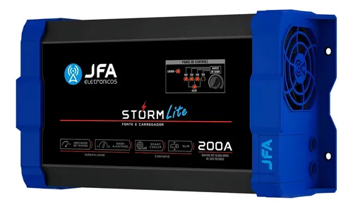 FONTE CARREGADOR STORM 200A lite Jfa