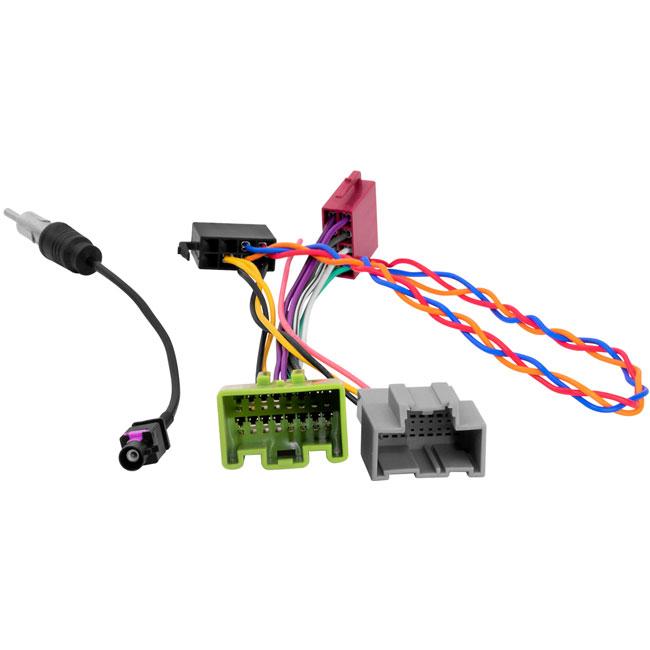 KIT FÁCIL CHICOTE DE LIGAÇÃO E ANTENA LINHA GM (ONIX 2017 > 2019 C/RÁDIO BÁSICO / S10 LTZ E HIGHCONTRY 2017 > / TRAILBLA