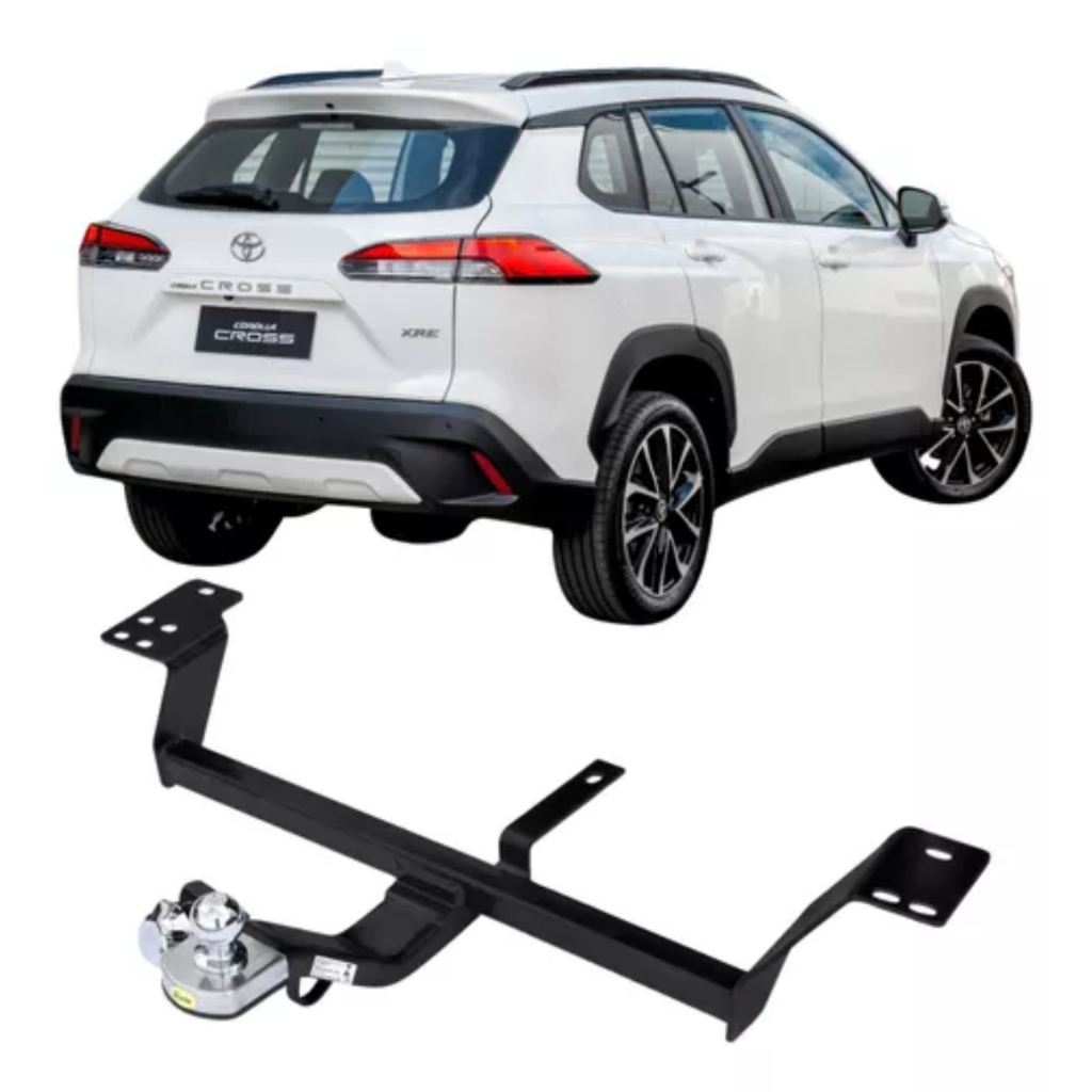 Engate Fixo Toyota Corolla Cross 2020 Até 2025 Reboque 700kg To1029