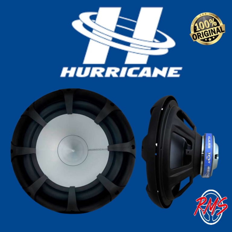 SUB WOOFER CLASS 10 POLEGADAS HURRICANE 250 WRMS