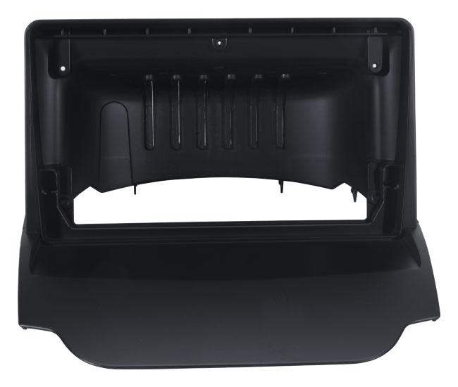 MOLDURA 2 DIN ECOSPORT (2012/2017) TELA ALTA PRETA - TELA 9"