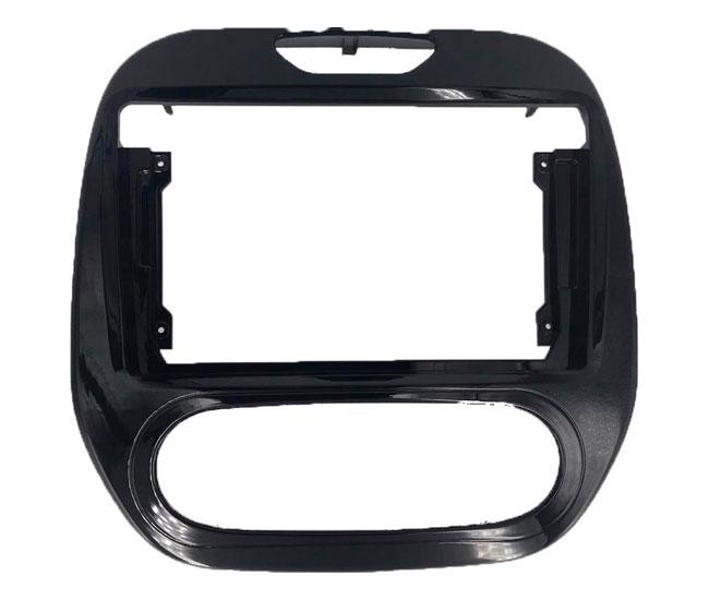 MOLDURA 2 DIN CAPTUR AR ANALÓGICO (2018/...) BLACK PIANO - TELA 9"