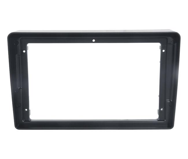 MOLDURA 2 DIN ETIOS (2011/...) PRETA - TELA 9 POLEGADAS"