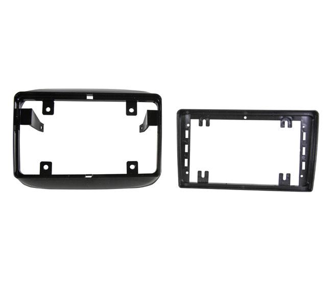 MOLDURA 2 DIN MOBI 2016/... TELA DE 9" - PRETO