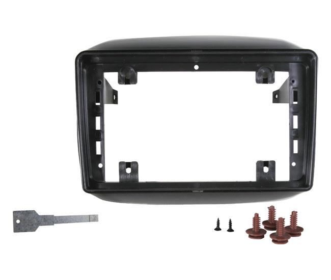 MOLDURA 2 DIN MOBI 2016/... TELA DE 9" - PRETO