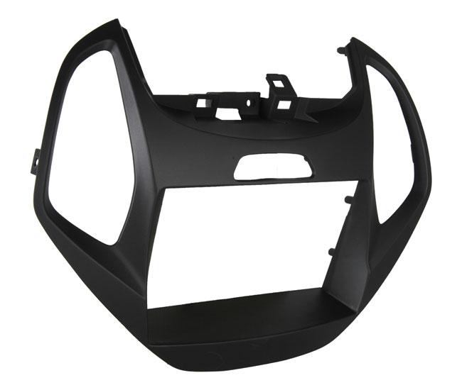 MOLDURA 2 DIN KA (2014/2018) PRETO - CHINÊS E JAPONÊS