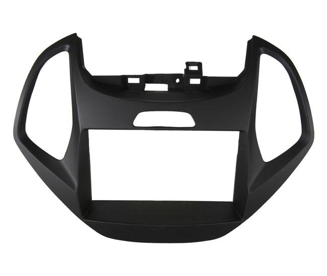 MOLDURA 2 DIN KA (2014/2018) PRETO - CHINÊS E JAPONÊS