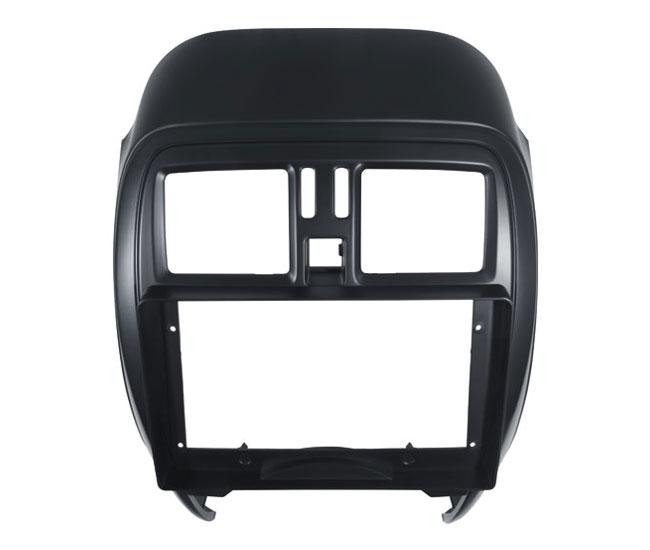 MOLDURA 2 DIN MARCH (2015) PRETA - TELA 9"