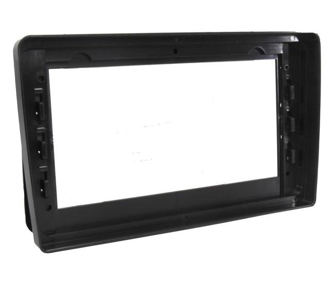 MOLDURA 2 DIN UNIVERSAL DE 9" PRETO