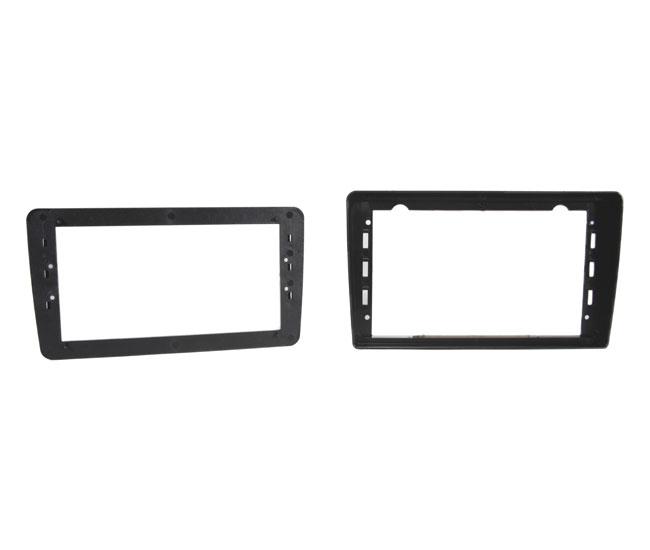 MOLDURA 2 DIN UNIVERSAL DE 9" PRETO