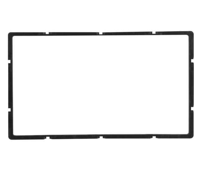 MOLDURA 2 DIN COBALT / ONIX / SPIN / PRISMA (2012/2019) BLACK PIANO - CHINÊS E JAPONÊS