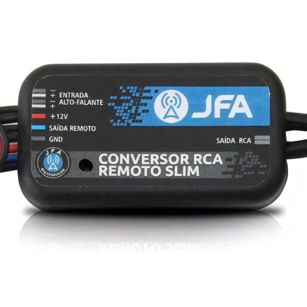 CONVERSOR FIO PARA RCA COMANDO REMOTO SLIM JFA ELETRONICOS